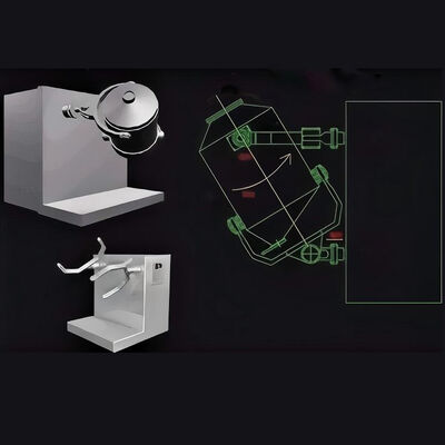 Ποιότητα  GMP Compliant Three-Dimensional Powder Mixer for Chemical Nutraceutical and Cosmetic εργοστάσιο