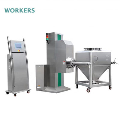 Ποιότητα  PLC Touch Screen 1000L Lifting Hopper IBC Bin Mixer For Nutraceuticals εργοστάσιο