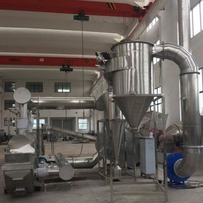Ποιότητα  Herbal Medicine Vibratory Fluidized Bed Dryer Lotus Root Powder Yeast Dryer Machine εργοστάσιο