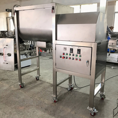 5.5kw 500L καρυκευμάτων καρυκευμάτων σκονών χρωστικών ουσιών σκονών εμπορικός διπλός αναμίκτης κορδελλών κουπιών οριζόντιος