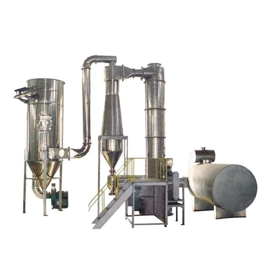 25-60kg/H περιστροφική βίδα στιγμιαίων στεγνωτήρων ανοξείδωτου που ταΐζει τη βιομηχανική αποξηραντική μηχανή