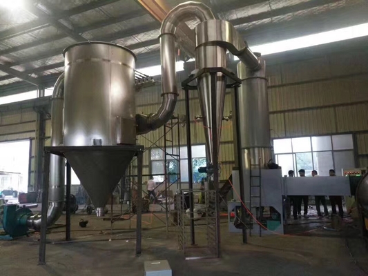 25-60kg/H περιστροφική βίδα στιγμιαίων στεγνωτήρων ανοξείδωτου που ταΐζει τη βιομηχανική αποξηραντική μηχανή