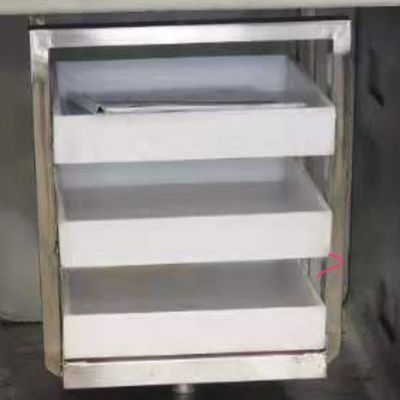 6kw πειραματική μικρή μηχανή αφυδάτωσης μικροκυμάτων ξηρότερη 4.8-6kg/H κενή