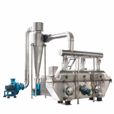 100-130kg/H δόνηση που ρευστοποιείται - ξηρότερο δίυδρο Granulator ρευστών κρεβατιών αμμωνίας κρεβατιών