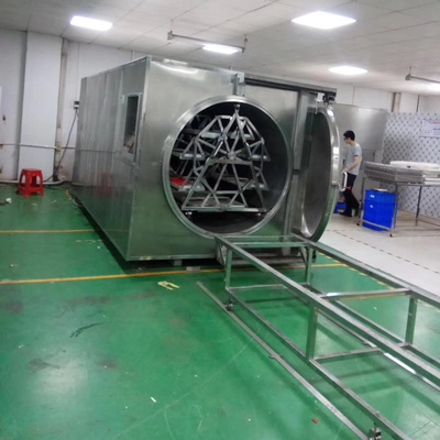 Μικρόκυμα κενό ξηρότερο 9.6kg/H WKS Dehydrator επεξεργασίας τροφίμων 12kg/H
