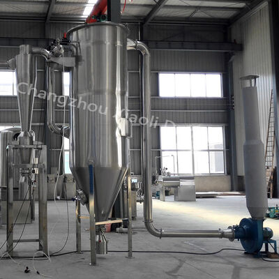 Ανοξείδωτο SUS304 / 316L Fast Flash Dryer Rotary για χημική επεξεργασία