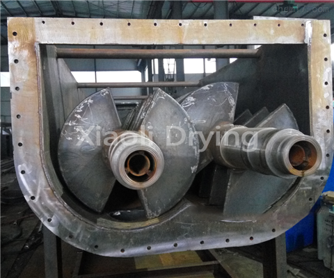Eco Friendly hollow paddle dryer Μηχανήματα βιομηχανικού εξοπλισμού για συνεχή λειτουργία