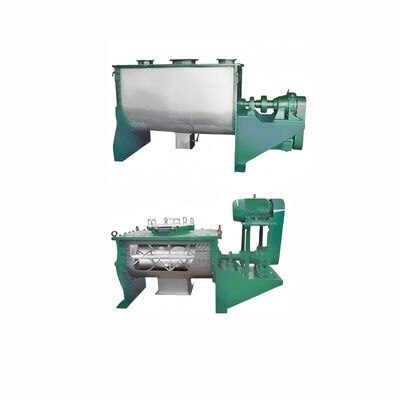 Σύνθετο 100L οριζόντιο ράβδος Mixer Μηχανή από ανοξείδωτο χάλυβα 30-50kg Batch Powder Blender