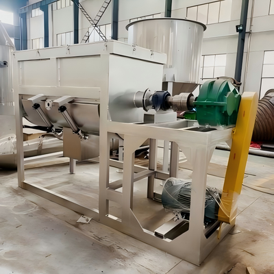 Chemical Powder Horizontal Ribbon Mixer 3000L 1200-1800kg Batch Blender High Efficiency