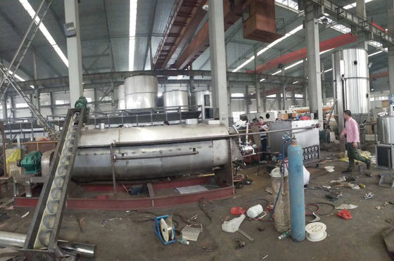 10rpm ξηρότερη ενέργεια κουπιών 25rpm 4KW στην κοίλη - αποξηραντική μηχανή λάσπης αποταμίευσης