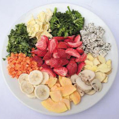 Φυτική ρυζιού στιγμιαίων τροφίμων ξηρά κενή αίθουσα παγώματος αποξηραντικών μηχανών μεγάλη αυτόματη