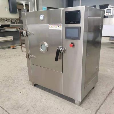 6kw πειραματική μικρή μηχανή αφυδάτωσης μικροκυμάτων ξηρότερη 4.8-6kg/H κενή