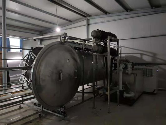 Μικρόκυμα κενό ξηρότερο 9.6kg/H WKS Dehydrator επεξεργασίας τροφίμων 12kg/H