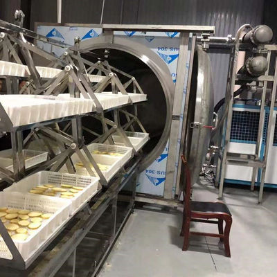 38.4-48kg/H κενό Dehydrator 304 μικροκυμάτων ξεραίνοντας φούρνος φρούτων ανοξείδωτου